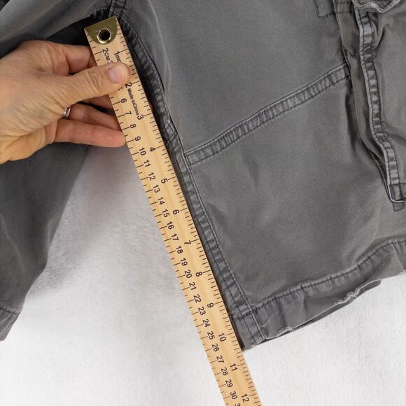 American Eagle Cargo Shorts Mens 30 Army Green Longer Length Next Level Flex - Picture 6 of 11